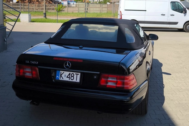 Mercedes-Benz SL cena 92900 przebieg: 117000, rok produkcji 2000 z Kraków małe 781